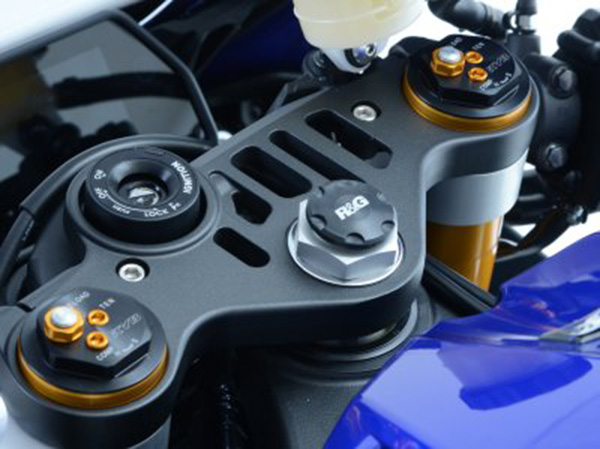 R&G Racing Top Yoke Plug for Honda Africa Twin Adventure Sports '18-19, Suzuki GSX-S1000 '15-18 & Yamaha yzf-r1/yzf-r1m '15-19/yzf-r6 '17-19/mt-10 '16-19 R&G Racing Top Yoke Plug for Honda Africa Twin Adventure Sports '18-19, Suzuki GSX-S1000 '15-18 & Yamaha yzf-r1/yzf-r1m '15-19/yzf-r6 '17-19/mt-10 '16-19